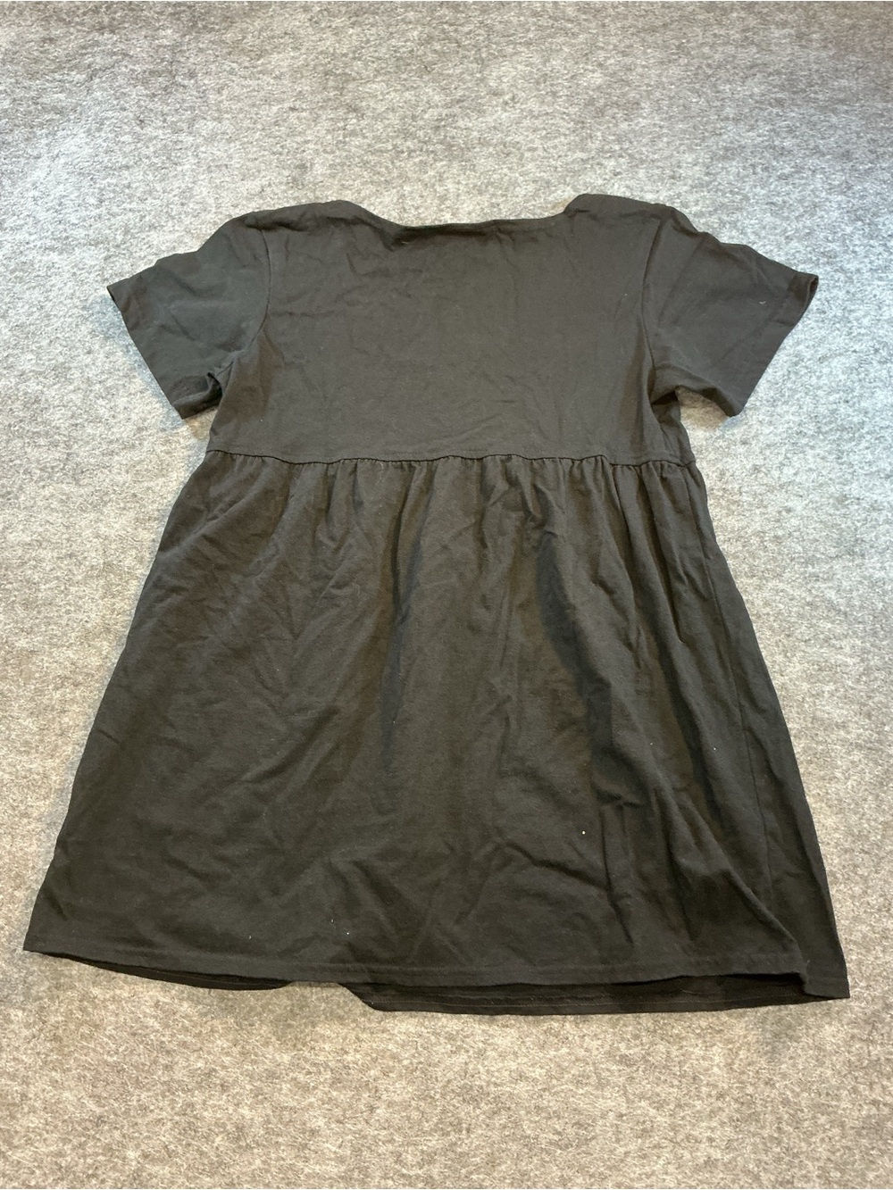 La Blanca Beachwear Mini Black Anchor Coastal Baby Doll Dress Fits M/L - Picture 5 of 5